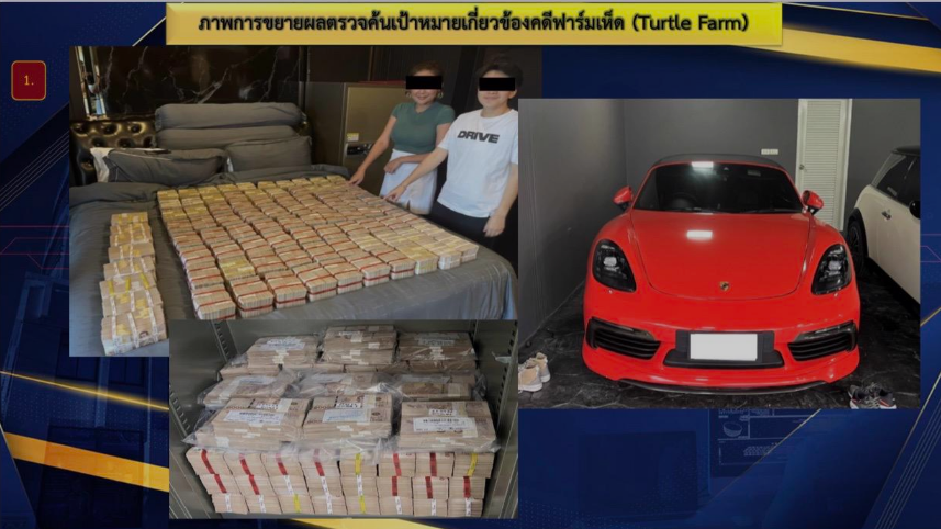 泰国警方在曼谷涉案金额超过16.5亿的两伙诈骗犯
