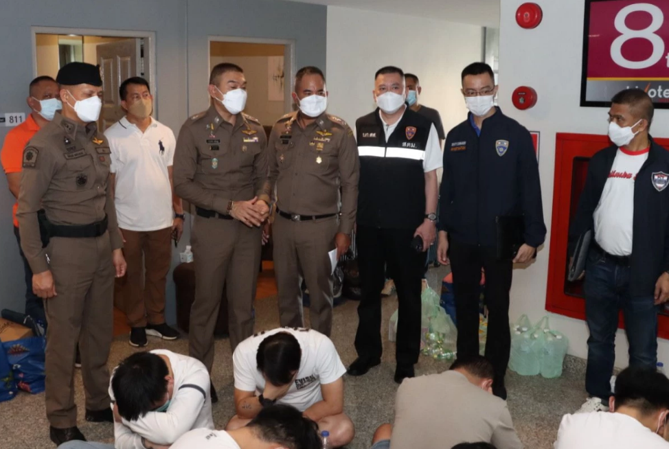 中国籍非法团伙在泰国开设网络赌博