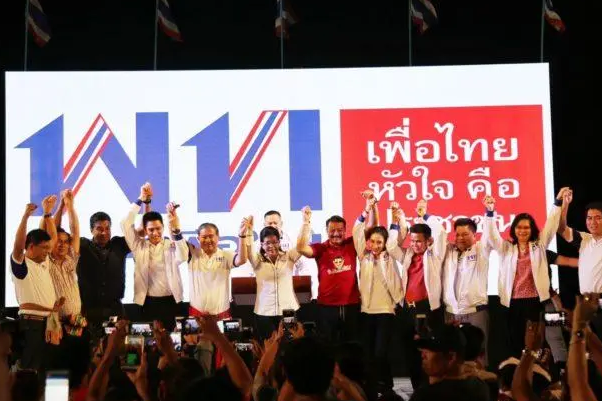 为泰党已经公布了选举政策
