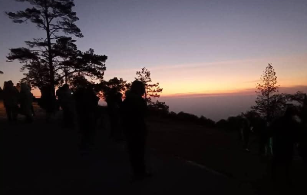 泰国黎府知名景区迎年度最低温