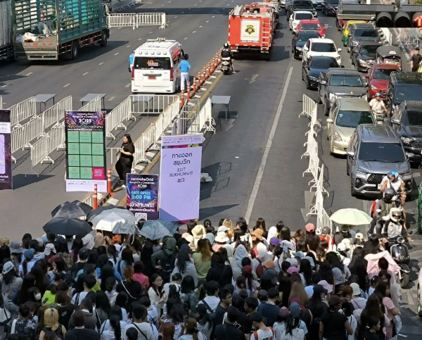 泰国首都部署逾4000名警力新年维护治安