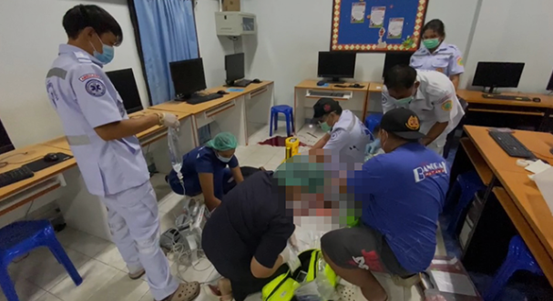 泰国一学校电脑教室发生爆炸