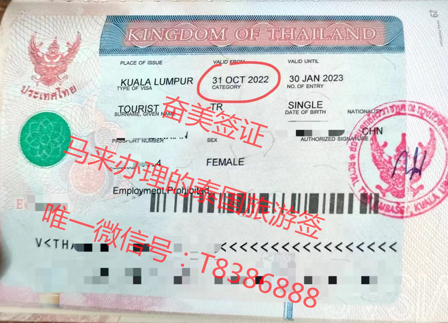 怎么申请泰国的旅游签证(旅游签申请方式)