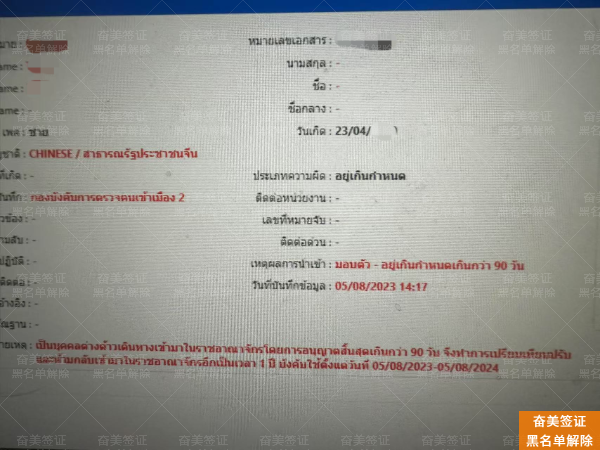 泰国签证黑名单解除：专业指南助您重获入境资格