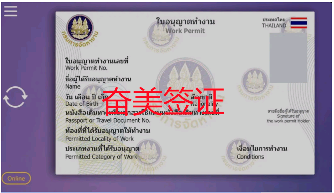 持有泰国的工作签证，能不能自由换工作？