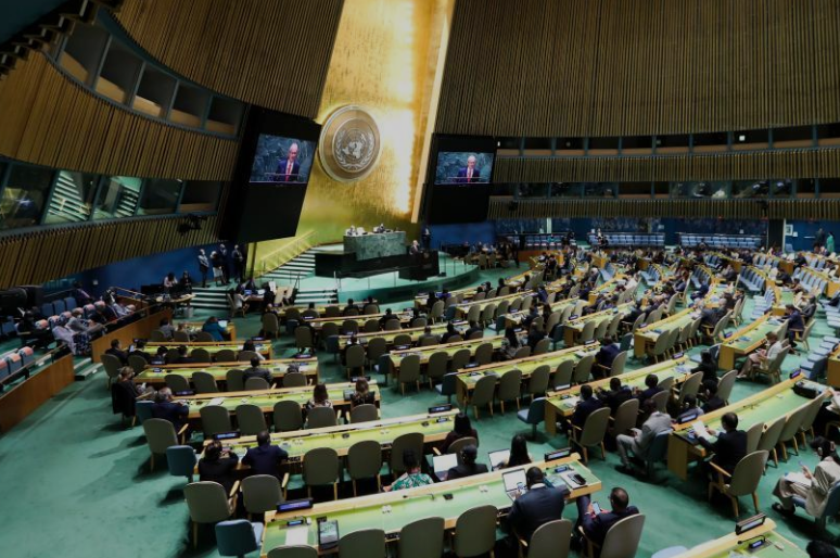 联大会议就乌克兰问题通过决议